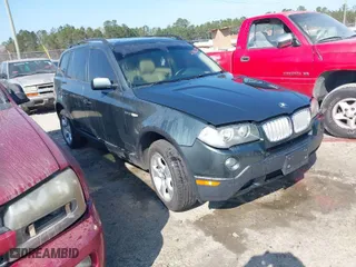 2007 BMW X3 3.0si with VIN WBXPC93487WF24308, listed as a IAAI auction lot 41462964 with 166,579 mi miles. Bid and sale history available at carsss.com. Image 1.