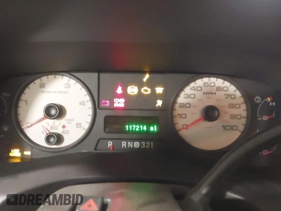 2005 Ford F-250 XL with VIN 1FTSW21P55EC24485, listed as a IAAI auction lot 41717423 with 117,214 mi miles and . Bid and sale history available at DreamBid. Image 7.