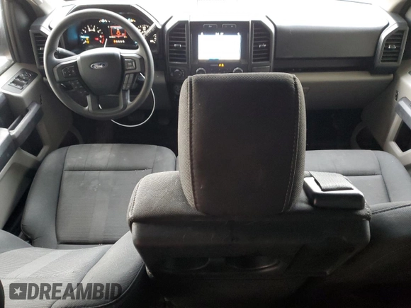 2019 Ford F-150 XL with VIN 1FTEW1E49KKF02664, listed as a Copart auction lot 46167605 with 101,759 mi miles and Salvage title. Bid and sale history available at DreamBid. Image 8.