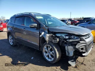 2013 Ford Escape Titanium with VIN 1FMCU9J92DUD43843, listed as a Copart auction lot 49061945 with 153,068 mi miles and Clean title. Bid and sale history available at DreamBid. Image 4.