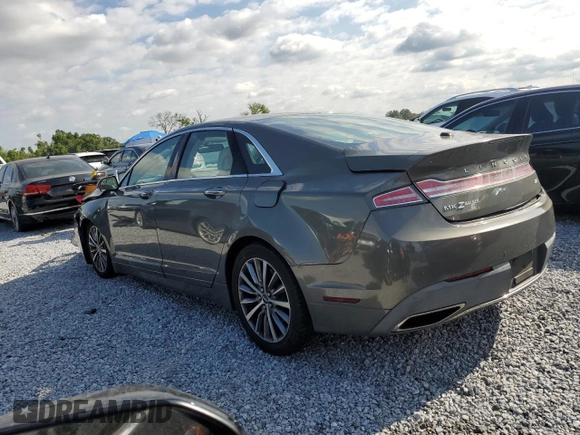 2017 Lincoln MKZ Select with VIN 3LN6L5C99HR604081, listed as a Copart auction lot 53039045 with Not Provided miles and Salvage Title. Bid and sale history available at carsss.com. Image 2.