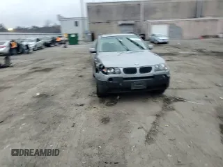 2005 BMW X3 2.5i with VIN WBXPA73465WC50680, listed as a Copart auction lot 81836634 with 0 mi miles and Salvage Title. Bid and sale history available at carsss.com. Image 11.