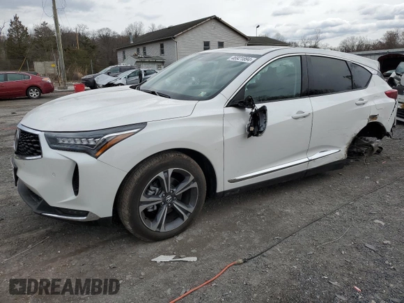 2023 Acura RDX w/Advance Package with VIN 5J8TC2H75PL004623, listed as a Copart auction lot 46921894 with 17,104 mi miles. Bid and sale history available at carsss.com. Image 1.