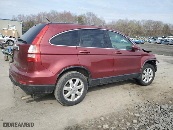 2009 Honda CR-V EX-L with VIN JHLRE48739C015267, listed as a Copart auction lot 53178785 with 207,713 mi miles and Salvage Title. Bid and sale history available at carsss.com. Image 3.