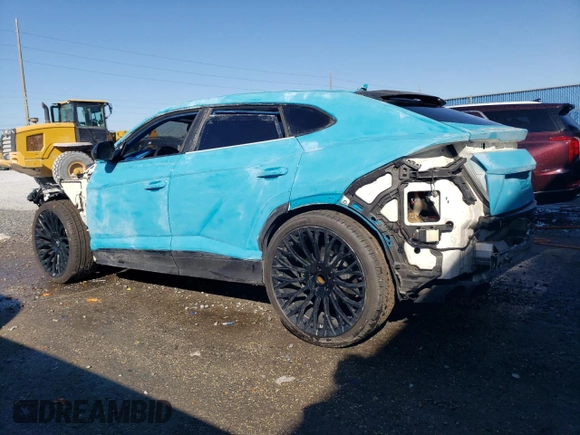 2020 Lamborghini Urus z VIN ZPBUA1ZL9LLA07459, wystawiony jako Copart lot #85200604 z przebiegiem 49 841 mil mil oraz Szkody całkowita. Historia ofert i sprzedaży dostępna na DreamBid. Obrazek 2.
