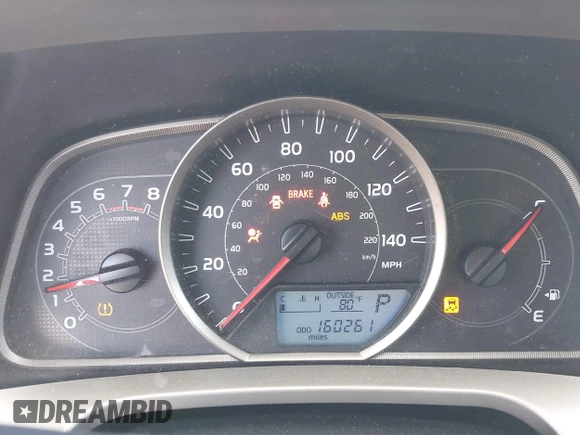 2013 Toyota RAV4 LE with VIN 2T3ZFREV4DW015598, listed as a IAAI auction lot 42087213 with 160,261 mi miles and . Bid and sale history available at carsss.com. Image 7.