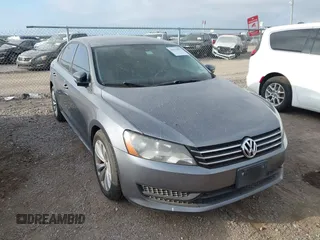 2013 Volkswagen Passat S with VIN 1VWAP7A37DC031197, listed as a IAAI auction lot 42572577 with 197,324 mi miles and . Bid and sale history available at DreamBid. Image 1.