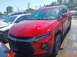 2022 Chevrolet Blazer RS z VIN 3GNKBERS7NS158265, wystawiony jako IAAI lot #42033744 z przebiegiem 60 893 mil mil oraz . Historia ofert i sprzedaży dostępna na DreamBid. Obrazek 12.