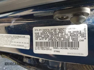 2003 Toyota Camry LE with VIN 4T1BE32K13U204938, listed as a IAAI auction lot 42194548 with 263,710 mi miles and . Bid and sale history available at DreamBid. Image 9.