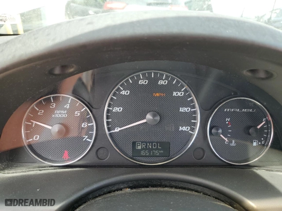 2006 Chevrolet Malibu LT w/2LT with VIN 1G1ZT51866F127334, listed as a Copart auction lot 54068865 with 165,175 mi miles and Clean Title. Bid and sale history available at carsss.com. Image 9.