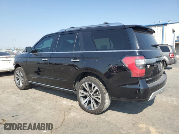 2020 Ford Expedition Platinum with VIN 1FMJU1MT8LEA69203, listed as a Copart auction lot 73598164 with 66,925 mi miles and Salvage Title. Bid and sale history available at carsss.com. Image 2.