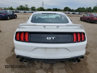 2019 Ford Mustang GT with VIN 1FA6P8CF8K5117020, listed as a Copart auction lot 57896865 with 92,626 mi miles and Salvage title. Bid and sale history available at DreamBid. Image 6.