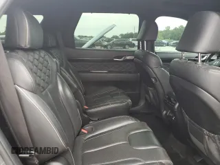 2022 Hyundai Palisade Calligraphy with VIN KM8R74HE7NU448581, listed as a Copart auction lot 62694225 with 95,341 mi miles and Salvage title. Bid and sale history available at DreamBid. Image 10.