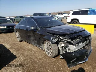 2018 Mercedes-Benz CLA with VIN WDDSJ4GB6JN600519, listed as a Copart auction lot 42431463 with 53,068 mi miles. Bid and sale history available at carsss.com. Image 4.