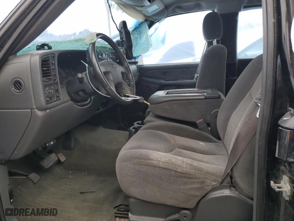 2006 Chevrolet Silverado 1500 LT3 with VIN 1GCEK19Z76Z292287, listed as a Copart auction lot 42634705 with 0 mi miles and Salvage Title. Bid and sale history available at carsss.com. Image 7.