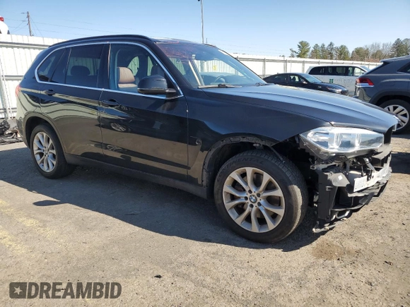 2016 BMW X5 xDrive50i with VIN 5UXKR6C59G0J81052, listed as a Copart auction lot 49572985 with 90,207 mi miles and Salvage Title. Bid and sale history available at carsss.com. Image 4.