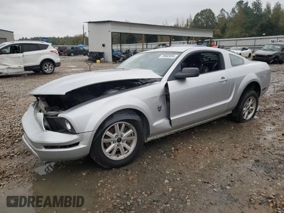 2009 Ford Mustang with VIN 1ZVHT80NX95110135, listed as a Copart auction lot 45482985 with Not provided miles and Salvage title. Bid and sale history available at DreamBid. Image 1.