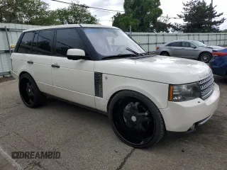 2010 Land Rover Range Rover SC with VIN SALMF1E48AA312377, listed as a Copart auction lot 58079295 with 155,103 mi miles and Salvage title. Bid and sale history available at DreamBid. Image 4.