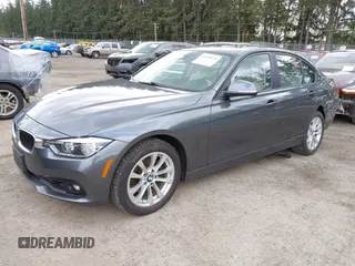 2018 BMW 3 Series 320i xDrive with VIN WBA8E5G53JNV03333, listed as a IAAI auction lot 42018275 with 45,950 mi miles. Bid and sale history available at carsss.com. Image 22.