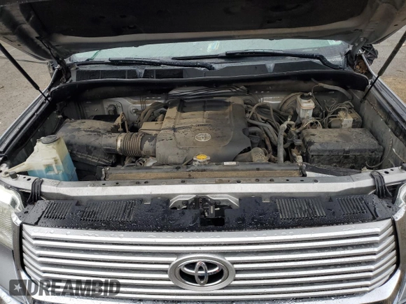 2017 Toyota Tundra Limited z VIN 5TFHW5F1XHX627001, wystawiony jako Copart lot #87833035 z przebiegiem Nie podano mil oraz Szkoda całkowita • Salvage title. Historia ofert i sprzedaży dostępna na DreamBid. Obrazek 11.