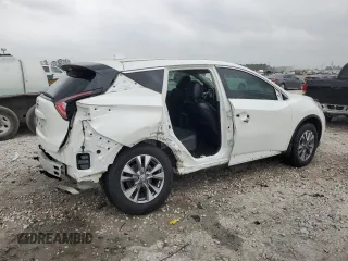 2018 Nissan Murano SV with VIN 5N1AZ2MG3JN166476, listed as a Copart auction lot 51136105 with 82,054 mi miles and Salvage Title. Bid and sale history available at carsss.com. Image 3.