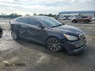 2014 Buick LaCrosse Leather with VIN 1G4GB5G32EF131467, listed as a Copart auction lot 62420344 with 142,224 mi miles and Salvage Title. Bid and sale history available at carsss.com. Image 4.
