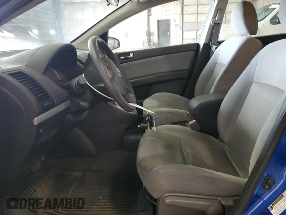 2012 Nissan Sentra S with VIN 3N1AB6AP9CL658827, listed as a Copart auction lot 58127275 with 156,802 mi miles and Salvage title. Bid and sale history available at DreamBid. Image 7.