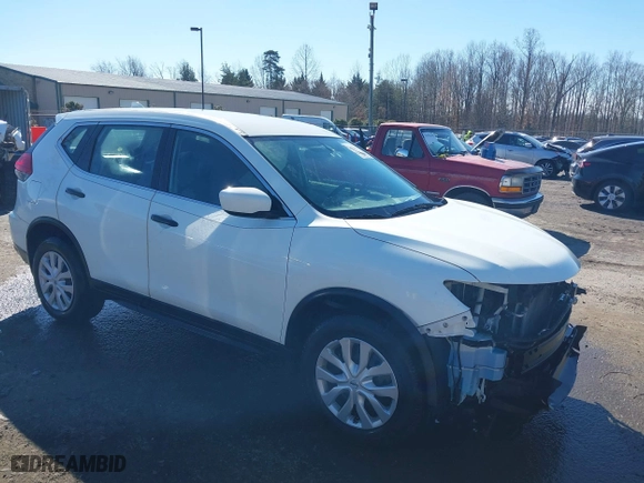 2017 Nissan Rogue SL with VIN 5N1AT2MV0HC890986, listed as a IAAI auction lot 41554821 with 102,481 mi miles. Bid and sale history available at carsss.com. Image 1.