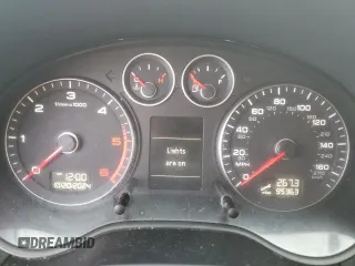 2010 Audi A3 with VIN WAUKJBFM1AA145083, listed as a Copart auction lot 83530844 with 95,363 mi miles and Salvage title. Bid and sale history available at DreamBid. Image 9.