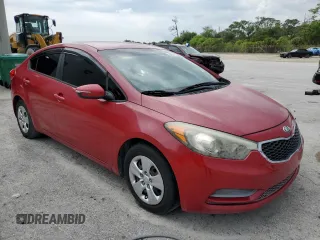 2015 Kia Forte LX with VIN KNAFX4A66F5406809, listed as a Copart auction lot 50513385 with 119,267 mi miles and Salvage Title. Bid and sale history available at DreamBid. Image 4.