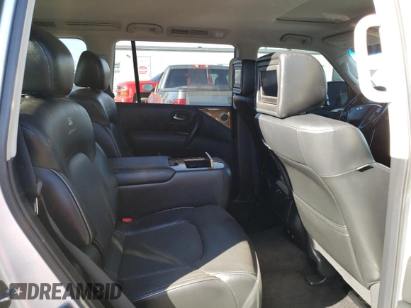 2011 Infiniti QX56 7-passenger with VIN JN8AZ2NE0B9005454, listed as a Copart auction lot 73222904 with 143,449 mi miles and Salvage Title. Bid and sale history available at carsss.com. Image 11.