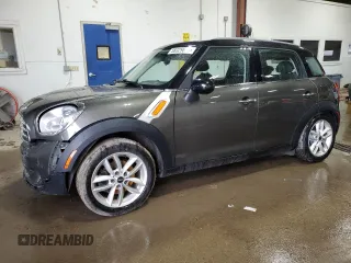 2013 MINI Countryman with VIN WMWZB3C51DWM08856, listed as a Copart auction lot 58329675 with 123,889 mi miles and Salvage title. Bid and sale history available at DreamBid. Image 1.