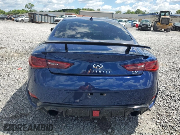 2017 Infiniti Q60 Premium z VIN JN1EV7EK1HM360637, wystawiony jako Copart lot #55801835 z przebiegiem 106 114 mil mil oraz Szkoda całkowita • Salvage title. Historia ofert i sprzedaży dostępna na DreamBid. Obrazek 6.