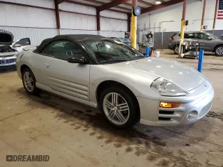 2003 Mitsubishi Eclipse GT with VIN 4A3AE55H83E091475, listed as a Copart auction lot 50039865 with 154,808 mi miles and Salvage Title. Bid and sale history available at carsss.com. Image 4.