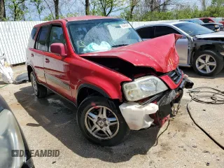 2000 Honda CR-V EX with VIN JHLRD186XYC029772, listed as a Copart auction lot 48406483 with 0 mi miles and Salvage Title. Bid and sale history available at carsss.com. Image 4.