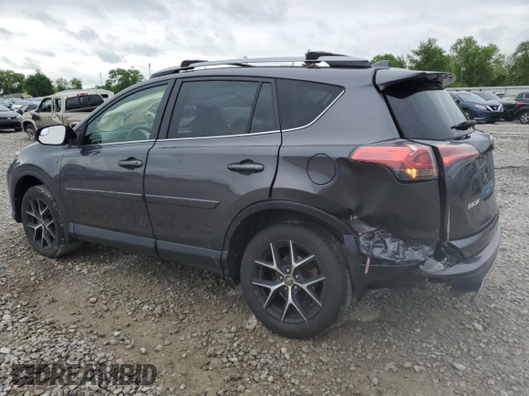 2018 Toyota RAV4 SE with VIN JTMJFREV2JJ730077, listed as a Copart auction lot 56666055 with 85,100 mi miles and Salvage title. Bid and sale history available at DreamBid. Image 2.