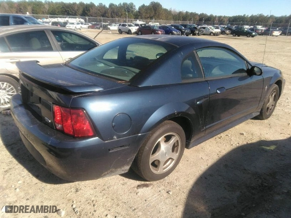 2001 Ford Mustang Standard with VIN 1FAFP40461F227004, listed as a IAAI auction lot 41159659 with 1 mi miles. Bid and sale history available at carsss.com. Image 4.