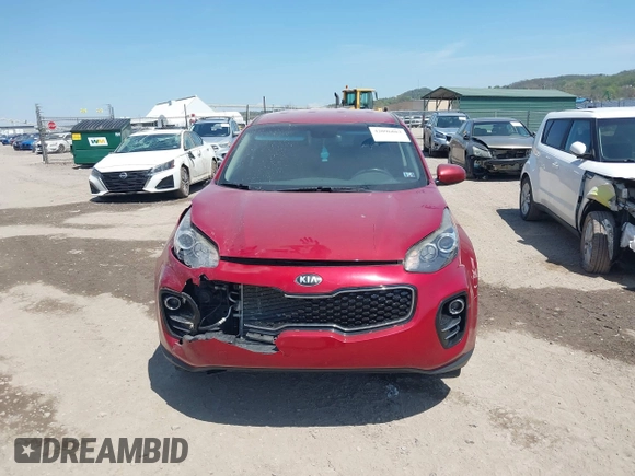 2017 Kia Sportage LX with VIN KNDPMCAC8H7296742, listed as a IAAI auction lot 42096883 with 160,511 mi miles and . Bid and sale history available at carsss.com. Image 13.