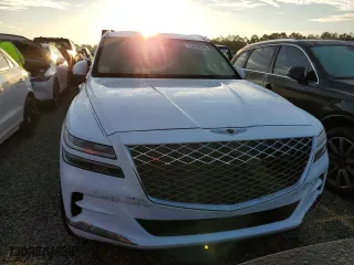 2022 Genesis GV80 with VIN KMUHB4SB5NU094599, listed as a Copart auction lot 73830934 with 0 mi miles and Non Repairable. Bid and sale history available at carsss.com. Image 5.