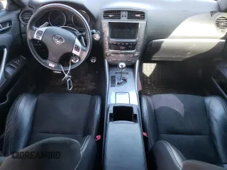 2012 Lexus IS 250 with VIN JTHBF5C21C5182430, listed as a Copart auction lot 44592895 with 119,204 mi miles and Salvage Title. Bid and sale history available at DreamBid. Image 8.