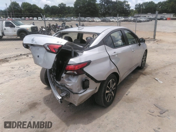 2022 Nissan Versa SV with VIN 3N1CN8EV2NL821003, listed as a IAAI auction lot 42468533 with 32,460 mi miles and . Bid and sale history available at DreamBid. Image 4.