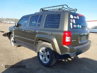 2016 Jeep Patriot High Altitude Edition with VIN 1C4NJRFB4GD581179, listed as a IAAI auction lot 42101912 with 168,254 mi miles. Bid and sale history available at carsss.com. Image 3.