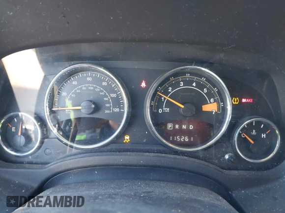 2016 Jeep Compass High Altitude Edition with VIN 1C4NJDEB0GD730420, listed as a IAAI auction lot 40889347 with 115,261 mi miles. Bid and sale history available at carsss.com. Image 7.