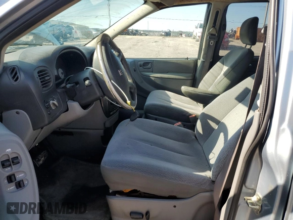 2005 Dodge Caravan SXT with VIN 1D4GP45R15B164848, listed as a Copart auction lot 60556715 with 184,316 mi miles and Non repairable. Bid and sale history available at DreamBid. Image 7.
