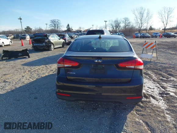 2017 Kia Forte LX with VIN 3KPFK4A72HE025931, listed as a IAAI auction lot 41489215 with 128,139 mi miles. Bid and sale history available at carsss.com. Image 16.
