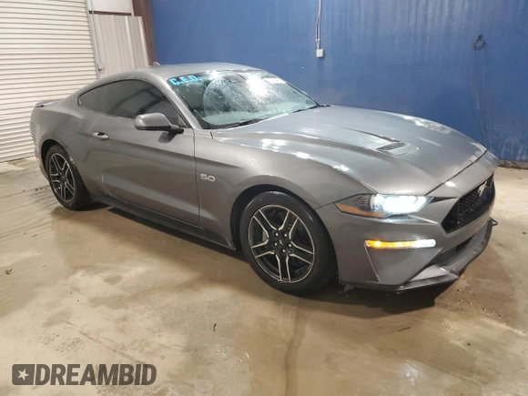 2022 Ford Mustang GT with VIN 1FA6P8CF5N5130604, listed as a Copart auction lot 48962905 with 19,476 mi miles and Clean title. Bid and sale history available at DreamBid. Image 4.