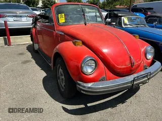 1979 Volkswagen Beetle with VIN 1592001207, listed as a Copart auction lot 69854614 with 1,699 mi miles and Clean Title. Bid and sale history available at DreamBid. Image 1.