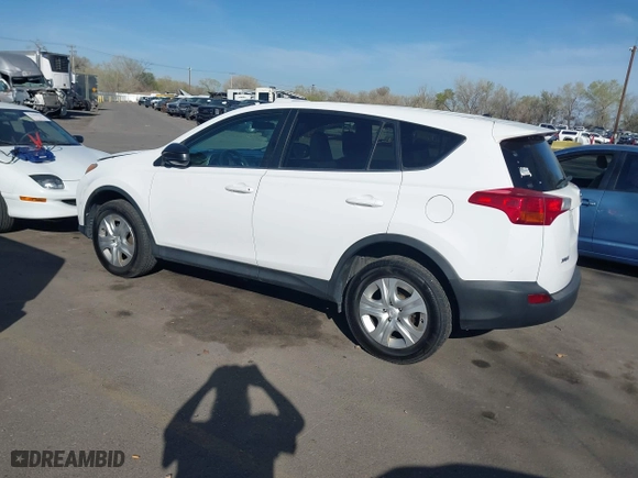 2013 Toyota RAV4 LE with VIN 2T3BFREV5DW052399, listed as a IAAI auction lot 42021688 with 251,372 mi miles. Bid and sale history available at carsss.com. Image 3.