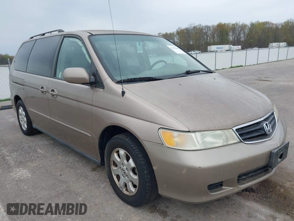 2004 Honda Odyssey EX-L with VIN 5FNRL18744B034830, listed as a IAAI auction lot 42052008 with 182,178 mi miles and . Bid and sale history available at DreamBid. Image 6.