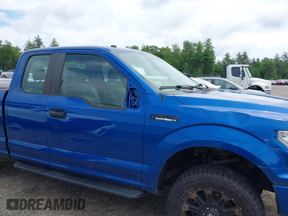 2018 Ford F-150 XL with VIN 1FTEX1EP5JFB17813, listed as a IAAI auction lot 42611333 with 112,166 mi miles and . Bid and sale history available at DreamBid. Image 6.